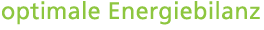 optimale Energiebilanz